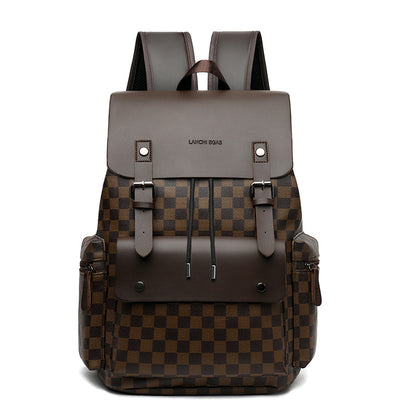 Classic Plaid Business  Backpack