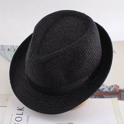 Autumn Plaid Flannel Jazz Hat