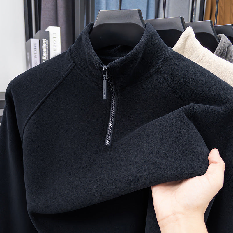 Velvora Flex Zip Thermal Sweatshirt