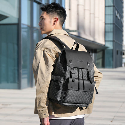 Classic Plaid Business  Backpack