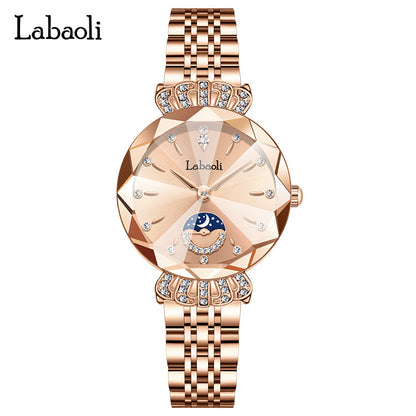 LA BAOLI ELEGANCE STEEL DIAL Women's Watch