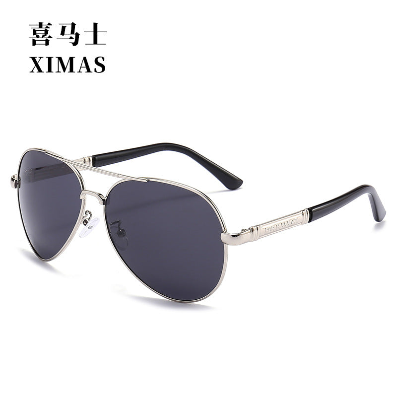 Retro Metal Aviator Sunglasses for Men