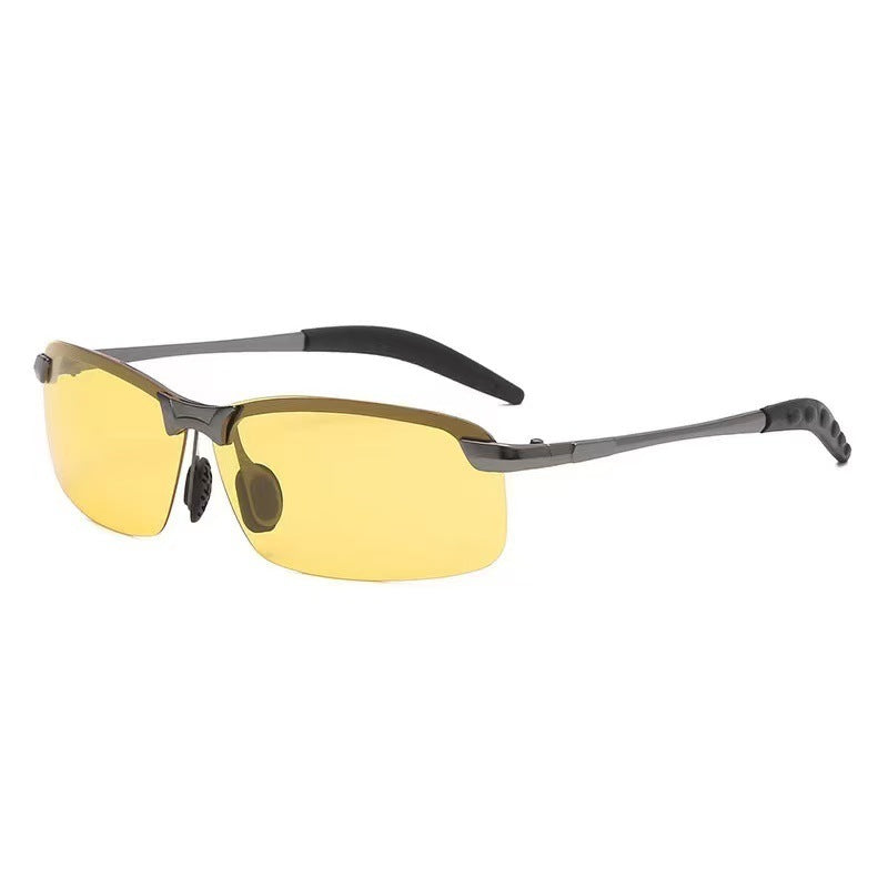 Men's polarized sunglasses.