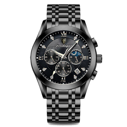 Boda Carrier Men's Waterproof Luminous Calendar Watch