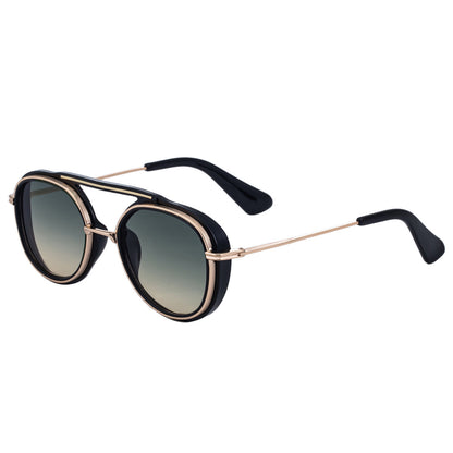 KAJILA Men Retro Punk Style Outdoor Sunglasses