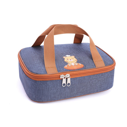 Beudur Bread Bear Insulated Lunch Bag