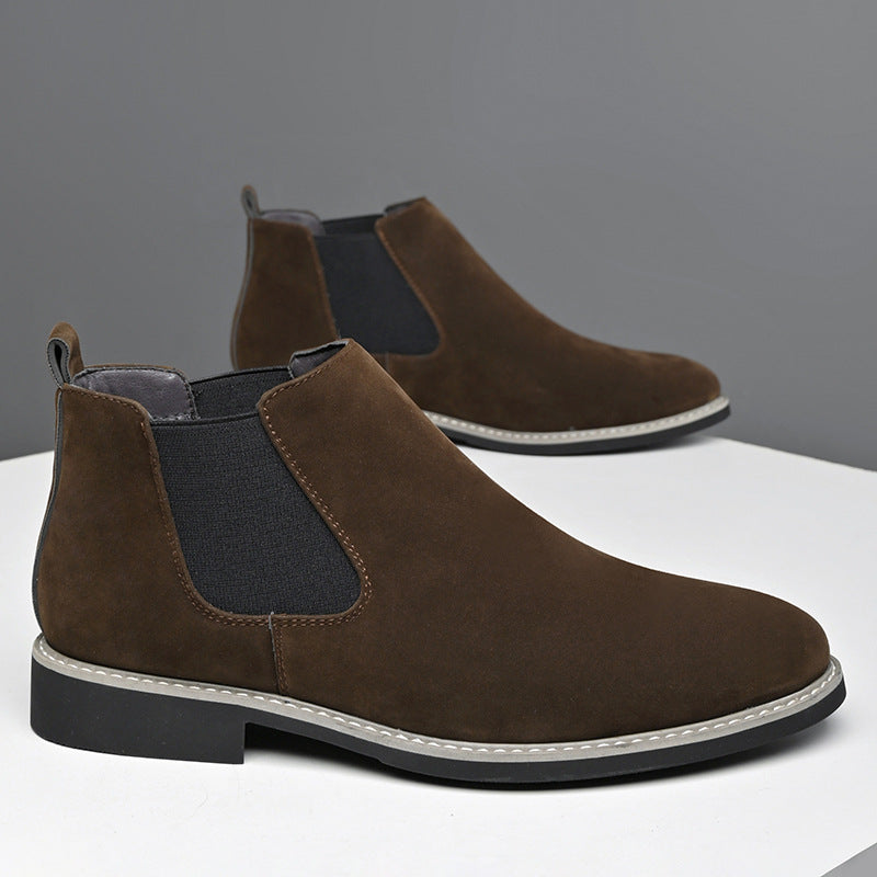 Urban Forge Max Leather Chelsea Martin Boots