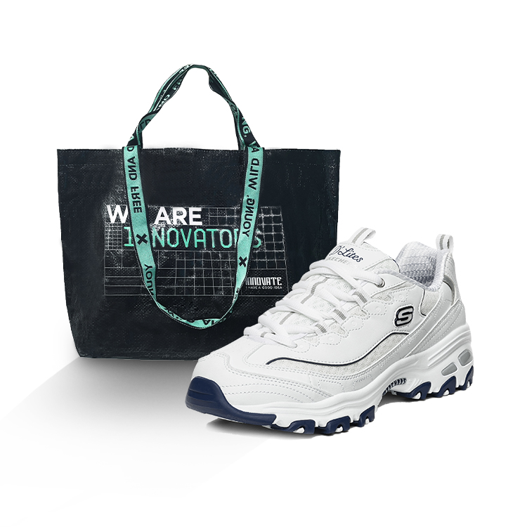 Skechers D’LITES 1.0 Panda Elevation Sneakers